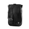 Pu Leather Waist Bag Dual-use Phone Bag Business Sling Bag Crossbody Bag For Men