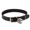 Punk Rock Necklace Leather Bell Pendant Choker Collar Necklace