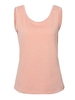 Pure Color Backless V Neck Vest Women Tank Tops