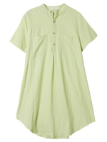Pure Color Basic Women Basic Shirt