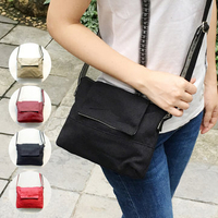 Pure Color Casual Lightweight Shoulder Bag Crossbody Bags