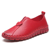 Pure Color Slip On Soft Flat Casual Shoes For Women