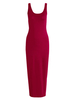 Pure Sexy Back Deep V Sleeveless Women Dresses