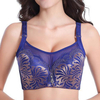 Push Up Cotton Full Coverage Lace Boob Tube Top Gather Underwire Bras