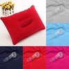 PVC Flocking Square Nap Inflatable Pillow Portable Outdoor Camping Cushions