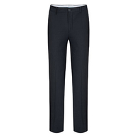 QIPAI Mens Breathable Business Casual Trousers Stylish Slim Fit Pants