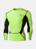 Quick-Dry Tight Bodybuilding Riding Boxing Training Sport Long Sleeve T-Shirt For Men