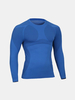 Quick-drying Traning Elastic Breathable Sports Fitness Tights Long Sleeve T-shirt for Men