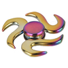 Rainbow Alloy Hand Spinner Tri Fidget Ceramic Bearing Desk Focus Toy