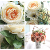 Real Touch Rose Artificial Fake Flowers Plants Bouquet Bridal Party Wedding Home Decor