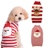 Reindeer Santa Claus Pet Dog Cat Sweater Christmas Warm Puppy Clothes Coat Costume