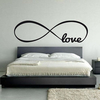 Removable Circle Love Wall Sticker Living Room Bedroom Wall Decor Letter Mural Decal for Room Decora