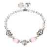Retro Bracelet New Alloy Crystal Bell Security Lock Women Bracelet