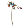 Retro Butterfly Hairpin Rhinestone Crystal Butterfly Hairpin