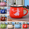 Retro Creative Ceramics Cup Milk Breakfast Coffee Mug Office Home Drinkware Water Bottle