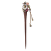 Retro Hair Accessories Rhinestone Crystal Flower Vintage Hairpin