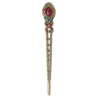 Retro Pattern Hairpin Rhinestone Crystal Vintage Hairpin