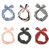 Retro Polka Dot Hair Band Ear Ribbon Headband Turban Hair Accessories