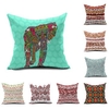 Retro Style Home Decor Pillow Case Colorful Geometric Figure Pattern Cushion Cover Without Inner