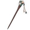 Retro Tassel Hairpin Vintage Rhinestone Flower Hair Accessories
