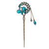 Retro Women Hairpin Butterfly Rhinestone Crystal Hairpin