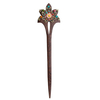 Retro Women Hairpin Flower Rhinestone Vintage Hairpin