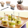 Reusable Fruit Fork Creative Iron Nail Style Snack Fork For Party Fruit Pick Cooking Tools