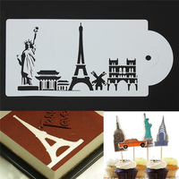 Reusable Stencil Airbrush Painting Art DIY Home Decor Scrapbooking Album Craft Cake Spray Pattern