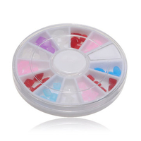 Rhombus Square Oval Jelly Rhinestone DIY Nail Art Phone Decoration Wheel