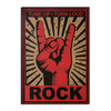 Rock Poster Kraft Paper Wall Poster Sticker DIY Wall Art 21 inch X 14 inch Home Decor