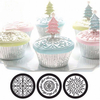 Rolling Cake Decorative Molds Vortex Texture Kid Turner Pattern DIY Bakery Cake Mold