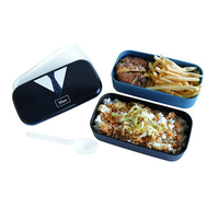 Romantic Plastic Bento Lunch Boxs for Girls Kids Sushi Box Lunchbox Food Container Microwave Safe