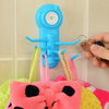 Rotatable Six Catch Hook Strong Sucker Hook Organizer Holder Bag Key Hanger Stand