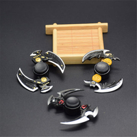 Rotating Dart Zine Alloy Fidget Hand Spinner Finger Stress Bearing ADHD Toys