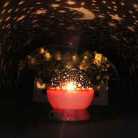 Rotation Lamp Cosmos Starry Star Night Light Sky Projector