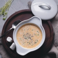 Round Bowl Bakery European Ceramic Vegetable Fruit Salad Bowl with Cover