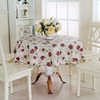 Round Household Picnic Water Resistant Oil-proof Table Cloth PEVA Cover Home Decor