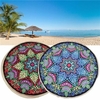 Round Mandala Beach Throw Towel Shawl Scarf Tapestry Indian Wall Hanging Yoga Mat