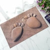 Rubber Door Mat 3D Chic Home Rug Baby Foot Area Rug Carpet Bathroom Anti-slip Floor Mat