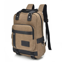 Rucksack Travel Backpack Patchwork Dual-Use Handbag Computer Bag For Men