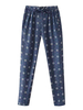 Rudder Printed Women Drawstring Casual Elastic Lacing Waist Pant
