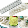 Ruffle Border Swag Silicone Fondant Mould Cake Decor Bake Sugarcraft Icing Mold