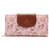 Rural Floral Women Long Wallet Sweet Hasp Purse