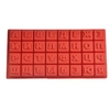 Russian Alphabet Letters Silicone Fondant Cake Mold Chocolate Cookies Mould Pudding Jelly Pan
