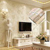 SaicleHome 10m 3D Waterproof Thicker Wall Sticker Flower Textured Wallpaper Embossed Wallpaper Art