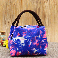 SaicleHome 15 Styles Retro Lunch Tote Bag Zipper Picnic Food Storage Container Mummy Handbag