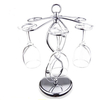 SaicleHome Number 8 Shaped Red Wine Stand Double Beads European Glasses Racks Hotel Kitchen Holde