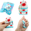 Sanqi Elan Squishy Strawberry Ice Cream Cake Slow Rising Original Packaging Collection Gift Decor