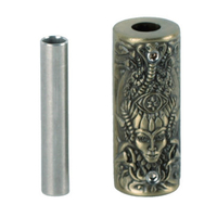 SB005 Bronze Non-slip Zinc Alloy Tattoo Grip Relief Witch