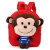 School Bag Cartoon Animal Monkey Plush Doll Backpack Shoulder Satchel Kids Travel Kindergarten Gifts